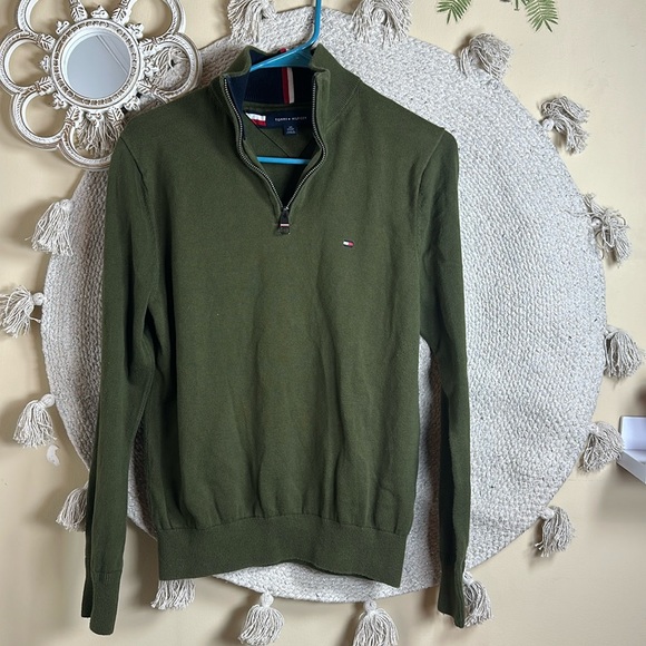 Tommy Hilfiger Sweaters - Olive green Tommy Hilfiger sweater